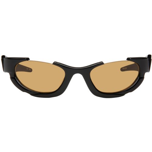 Feng Chen Wang SSENSE Exclusive Black Phoenix Sunglasses for Women