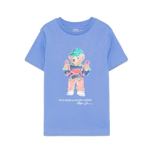 Farfetch Boys Polo Bear Shirt POLO RALPH LAUREN KIDS Polo Bear
