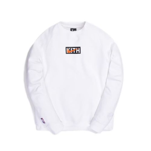 Kith Nike For New York Knicks Fleece Crewneck Black for Women