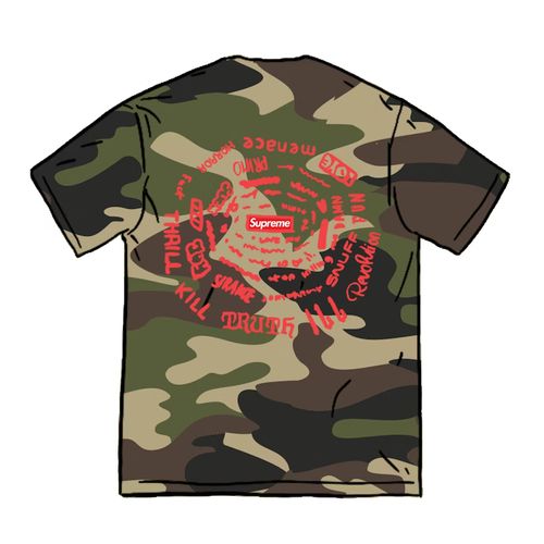 Graphic Tee Supreme Creeper Tee Supreme Creeper Tee Woodland Camo