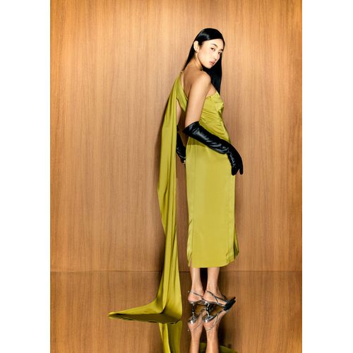 LOVE, BONITO Eyka Multi-Way Satin Column Dress Love, Bonito for Women