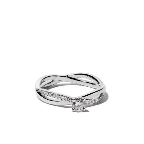 De Beers Horizon Ring DE BEERS Platinum Infinity Solitaire Diamond