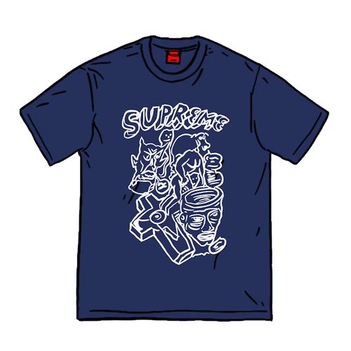 Supreme Daniel Johnston Tee Black for Men