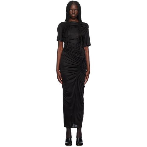 mesh mini black dress Troye Mesh Mini Dress in Black – Isalis main image 1