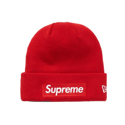 New Era Supreme Beanie Fit Supreme New Era Box Logo Beanie (FW18