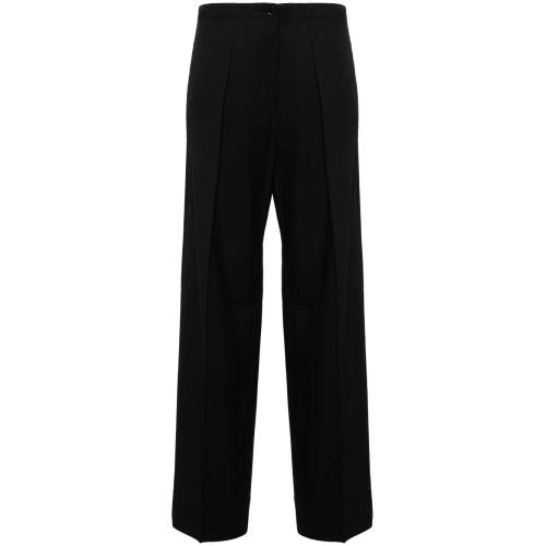 Acne Studios Wide-Leg Trousers White for Women