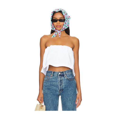 George Trochopoulos Half Stripe Top In White. - Size L (Also In XL) for  Women