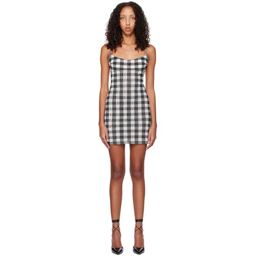 anya mini dress black / white Rhode Resort Anya Smocked Solid Mini Dress main image 1