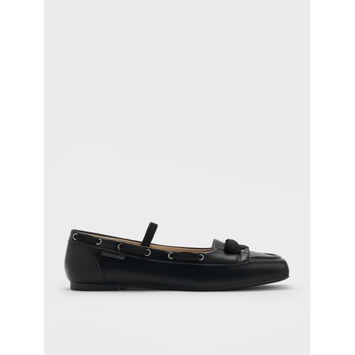 Charles Keith Kori Suede Boat Shoes for Women
