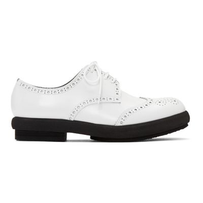 Buy Tricot Comme Des Garcons White Steer Glass Brogues At Goxip
