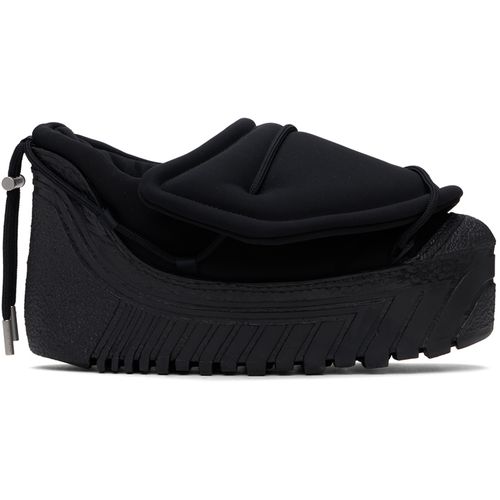 HELIOT EMIL Black Proteomic Sneakers for ผู้ชาย