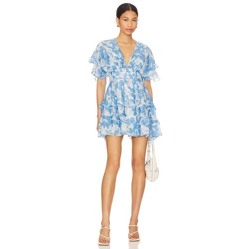 Tularosa Tate Mini Dress In Blue. - Size M (Also In S) for