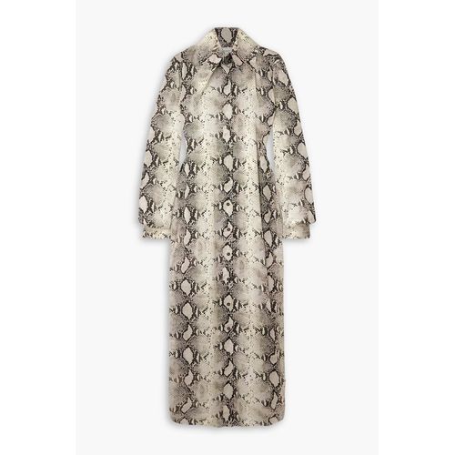 Inoe Leopard Print Wrap Skirt Vest 16Arlington Ione Snake-Print