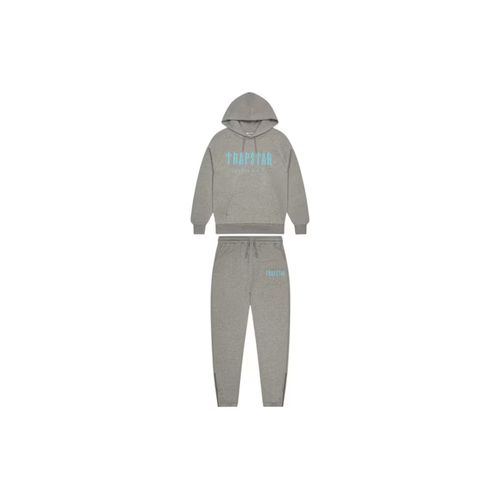 Grey Mens Trapstar Sweatshirt Trapstar Chenille Decoded Hoodie