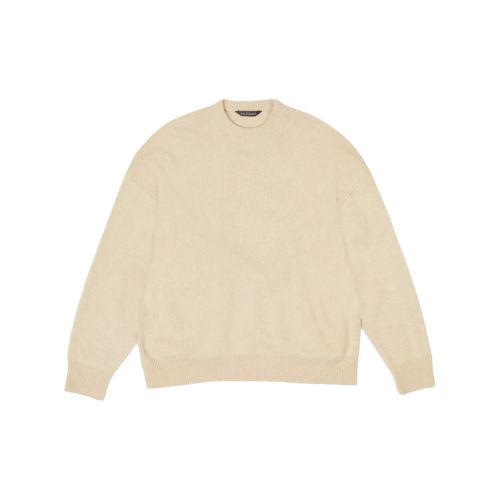 Cashmere Sweater Balenciaga Tan Sweater Balenciaga Round-Neck