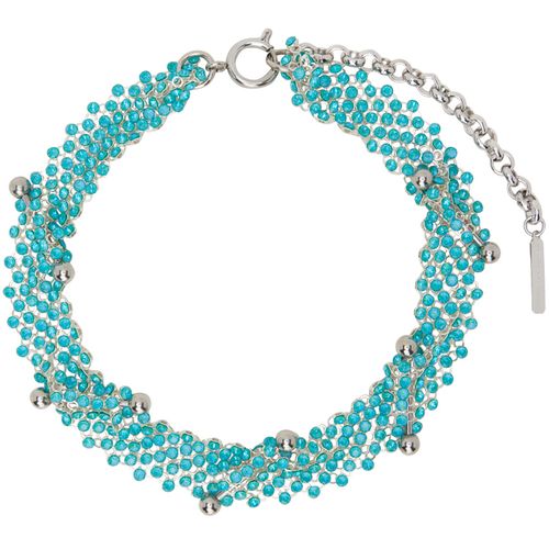 Justine Clenquet SSENSE Exclusive Silver Kirsten Necklace for Women