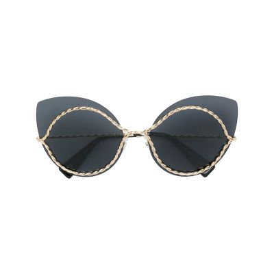 Buy Marc Jacobs Eyewear Cat Eye Sunglasses Black At Goxip